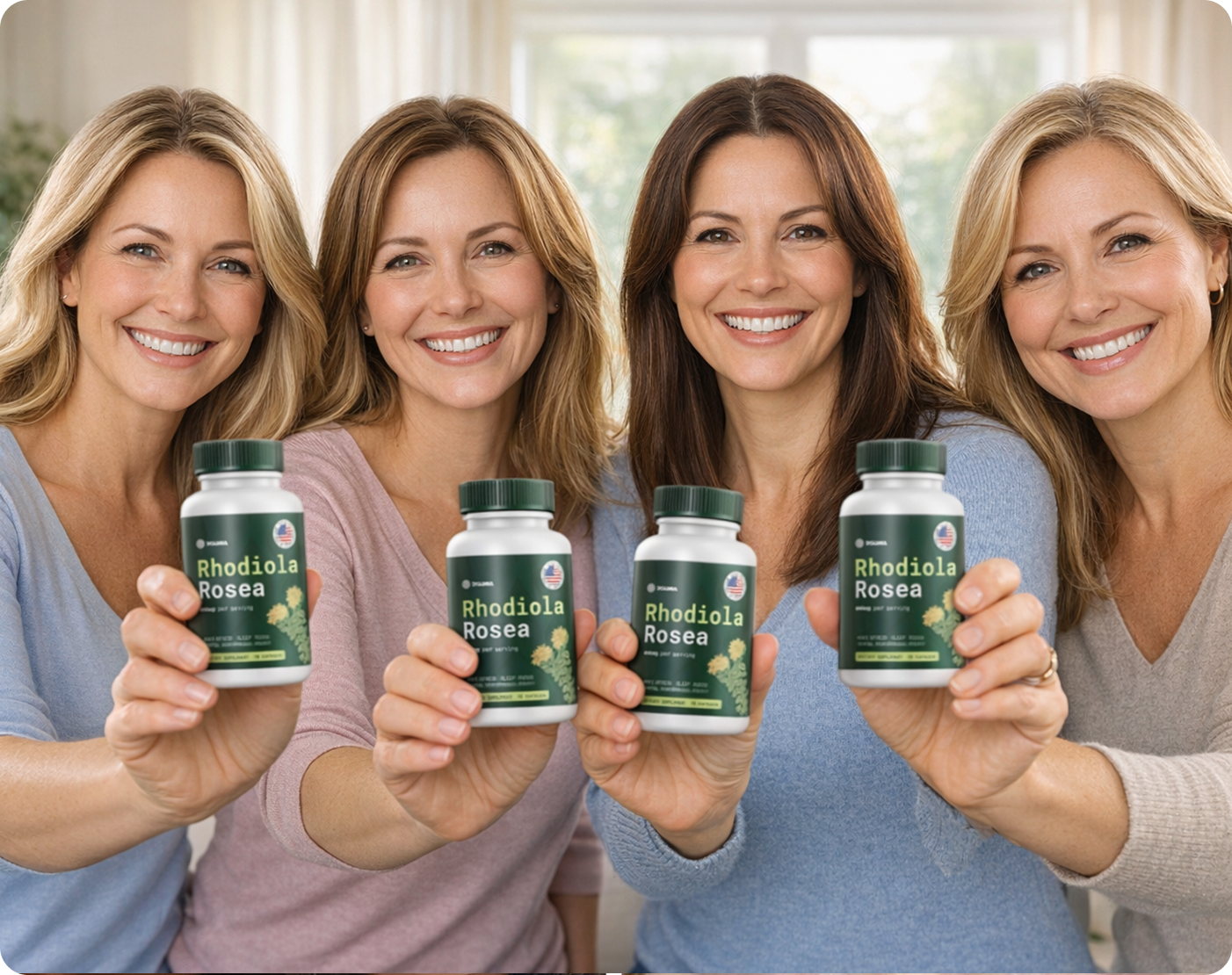 De vraies femmes tenant Vivance™
